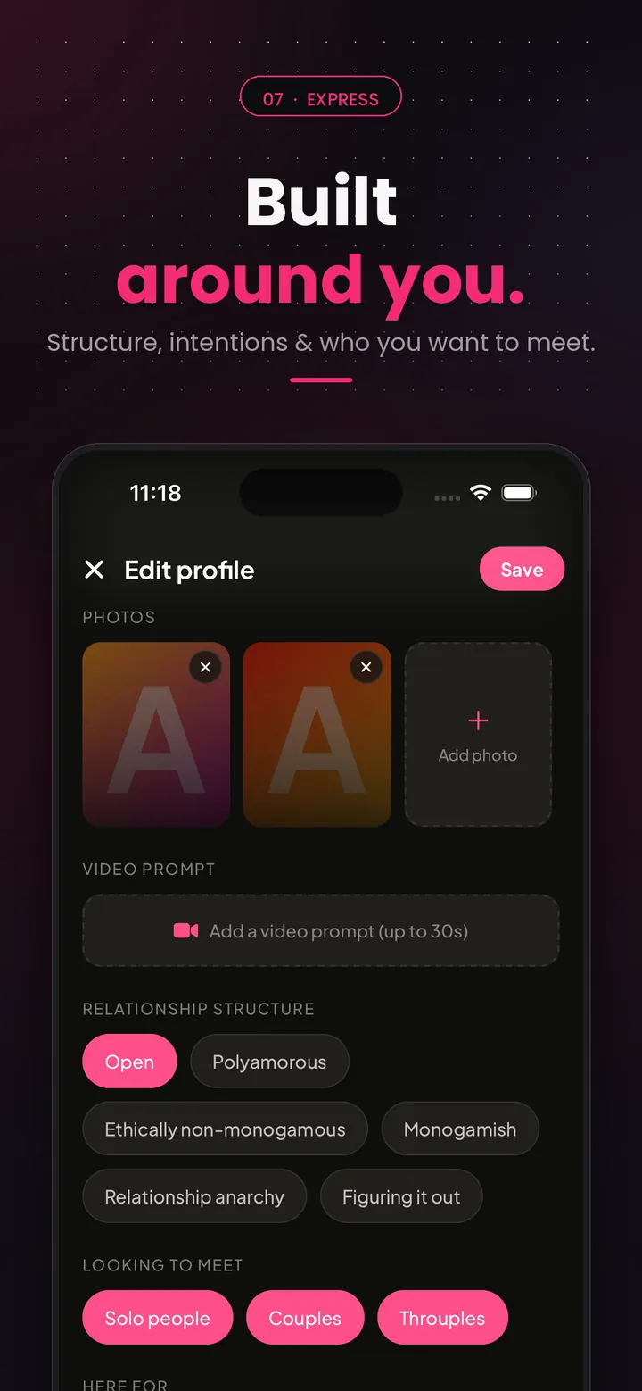 Express yourself with voice and video